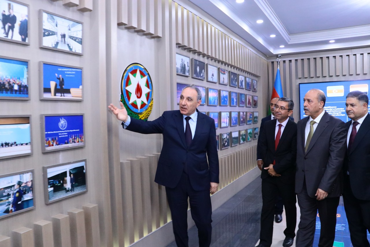 Baş prokuror İraqın Ali Məhkəməsinin sədri ilə görüşdü - FOTOLAR