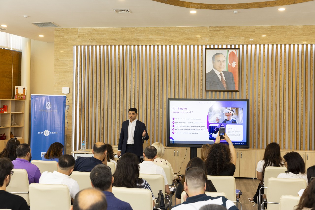 “ASAN xidmət” növbəti süni zəka təlimini reallaşdırdı - FOTOLAR