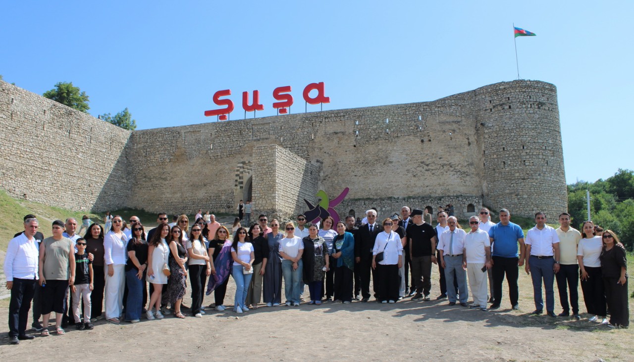 “Zəfərin izi ilə” devizi altında Qarabağa səfər edildi - FOTOLAR