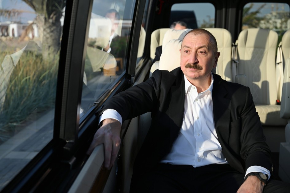 İlham Əliyev və Berdiməhəmmədov "Sea Breeze"də - FOTOLAR