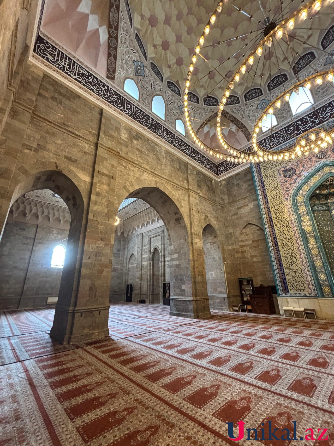 Dağılmayan inam, sarsılmayan tarix  - Şamaxı Cümə Məscidi (FOTOLAR)