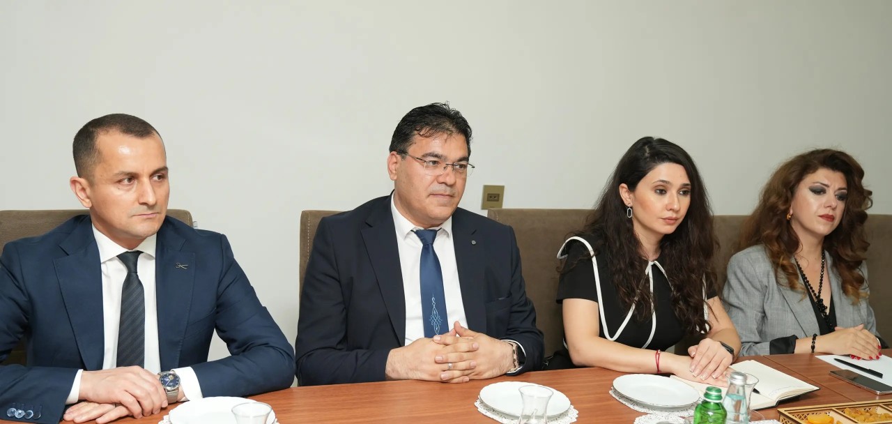 AƏSMA-da Milli Observatoriyanın nümayəndələri ilə görüş keçirildi - FOTOLAR