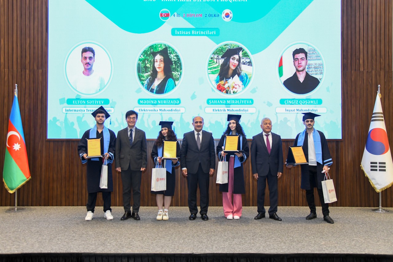 BMU-İNHA ikili diplom proqramının məzun buraxılışı keçirilib - FOTOLAR