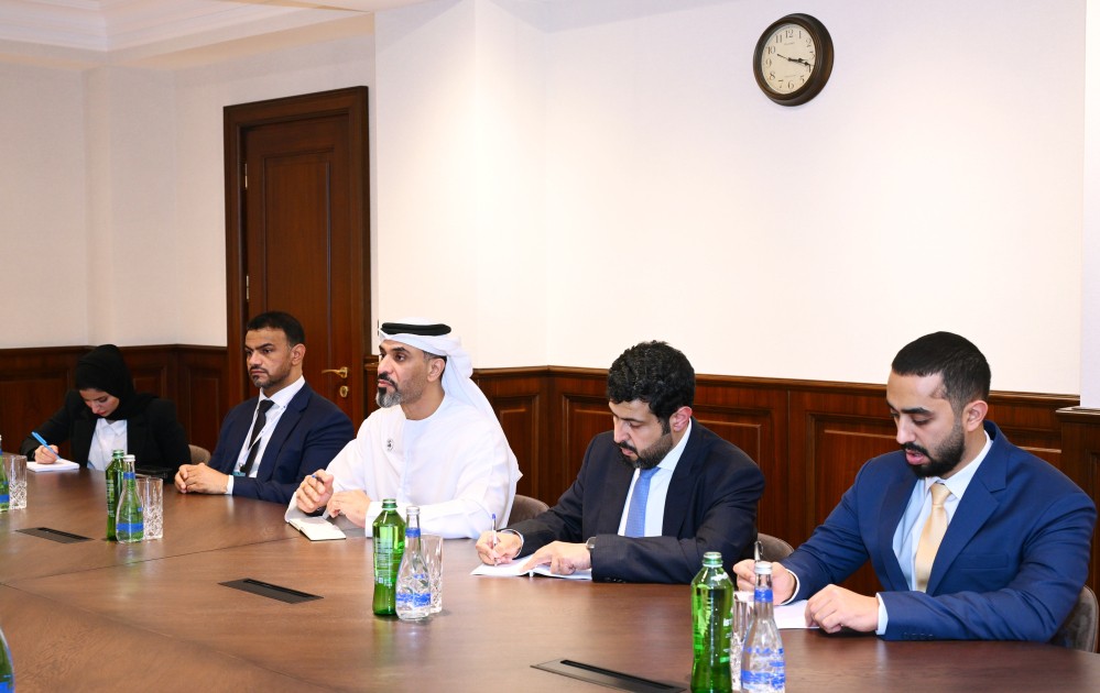 Samir Nuriyev BƏƏ-nin Hesablama Qurumunun nümayəndə heyətilə görüşüb - FOTOLAR