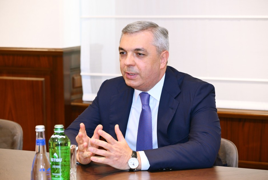 Samir Nuriyev BƏƏ-nin Hesablama Qurumunun nümayəndə heyətilə görüşüb - FOTOLAR