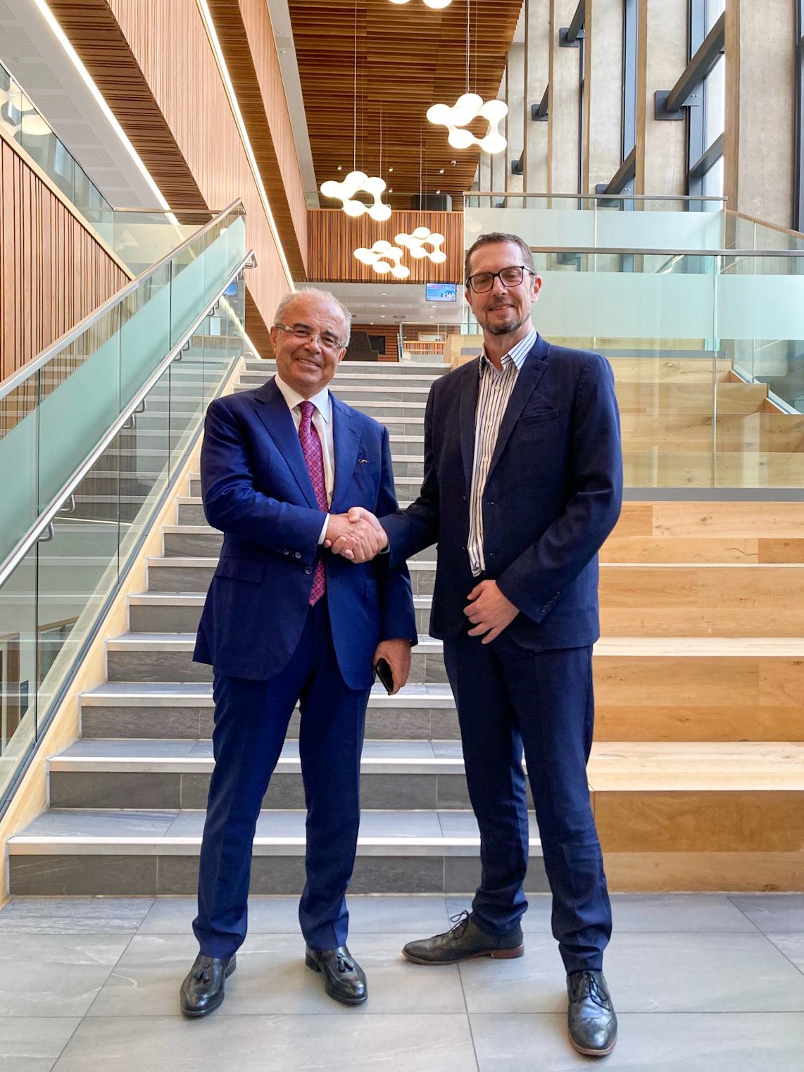 ASA-nın nümayəndə heyəti Koventri Universitetinə səfər edib - FOTOLAR