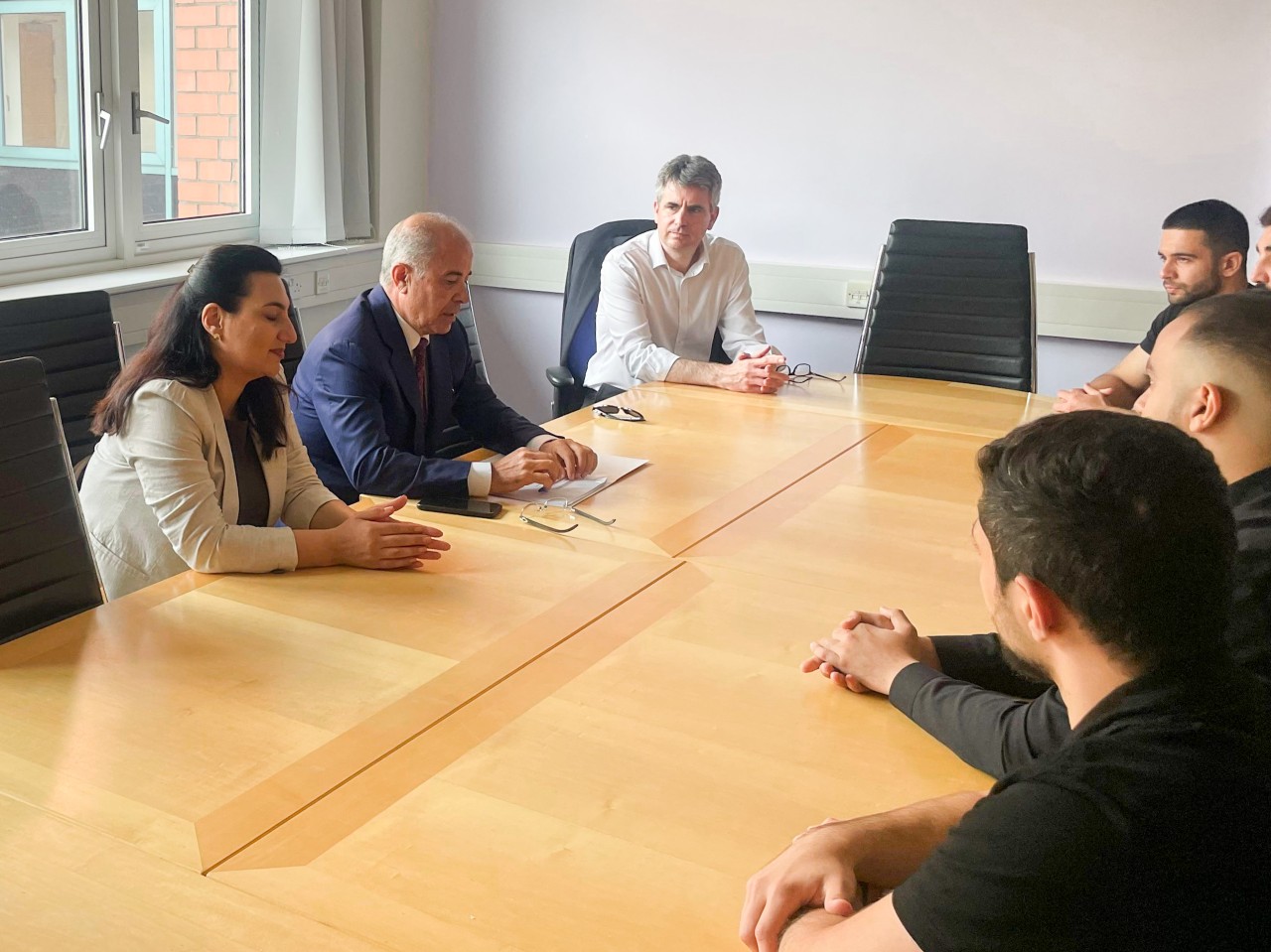 ASA-nın nümayəndə heyəti Koventri Universitetinə səfər edib - FOTOLAR