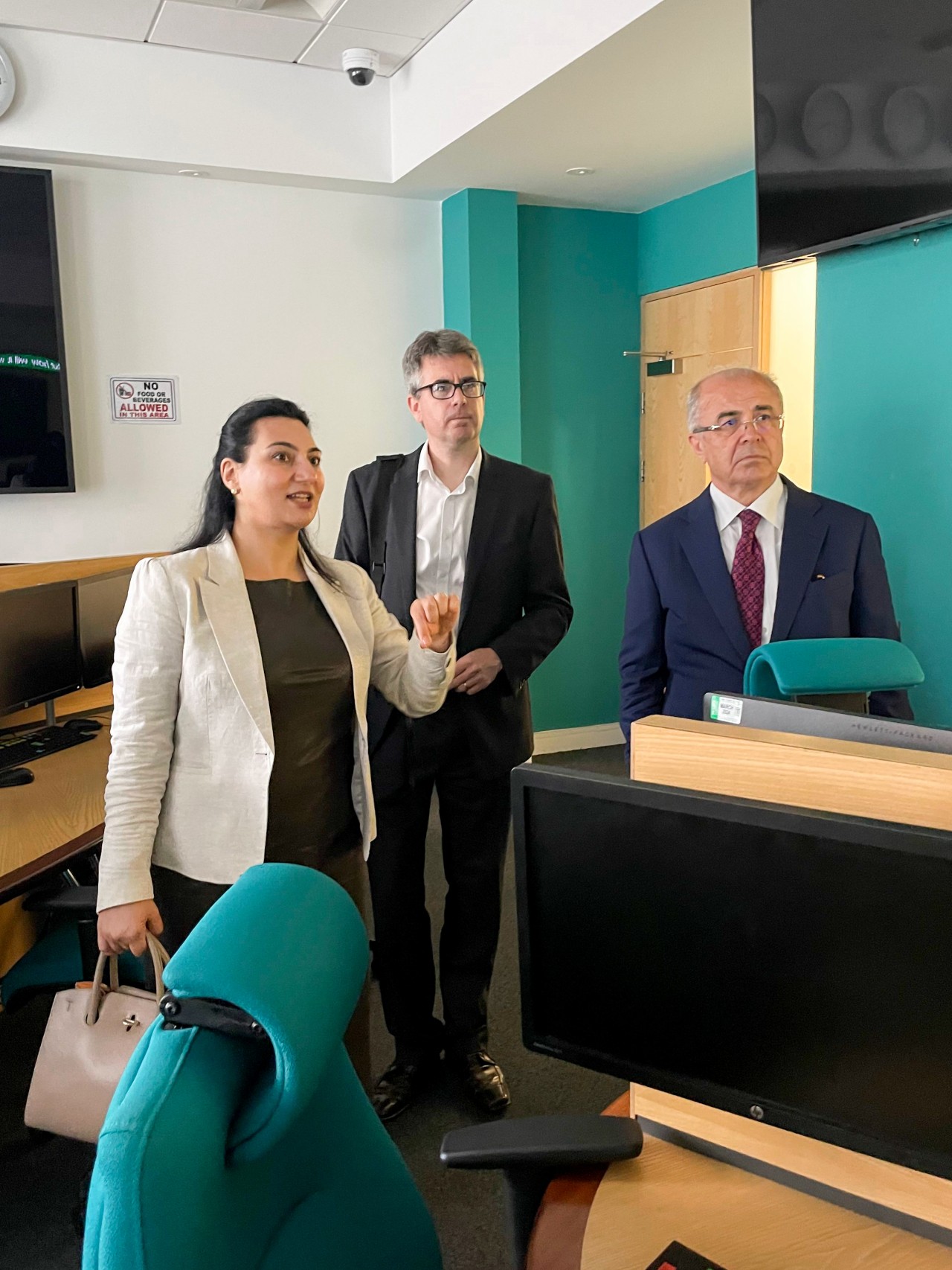 ASA-nın nümayəndə heyəti Koventri Universitetinə səfər edib - FOTOLAR