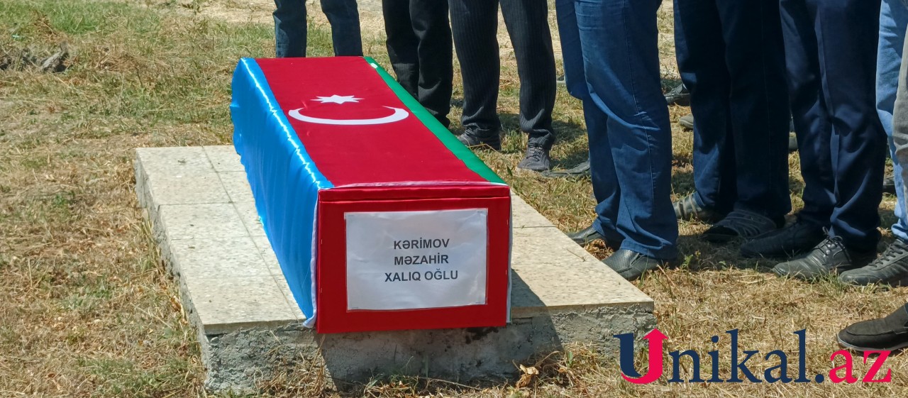 İtkin şəhidimiz dəfn olundu - YENİLƏNİB (FOTOLAR)