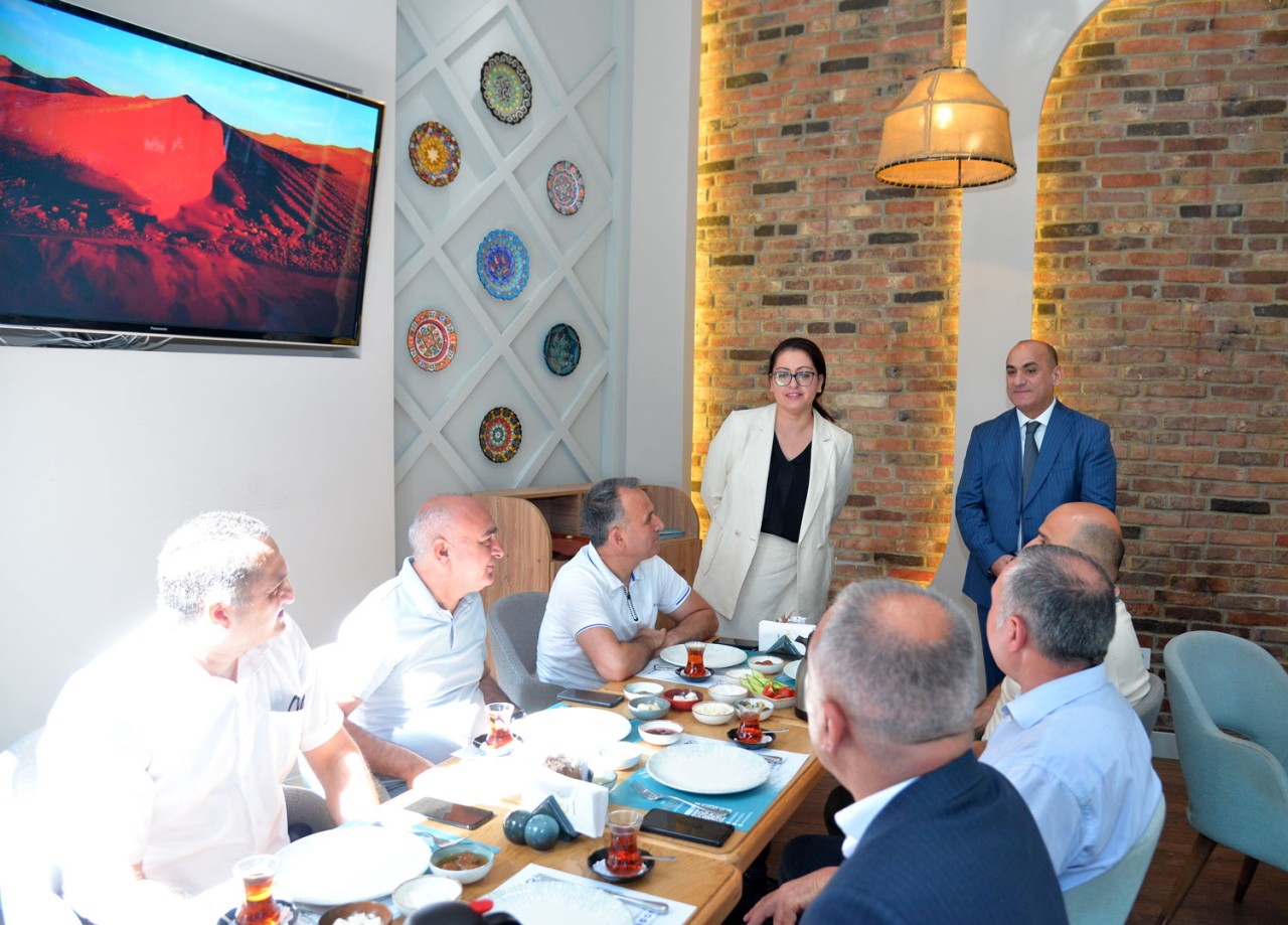 BŞTİ media nümayəndələri ilə görüş keçirdi - FOTOLAR