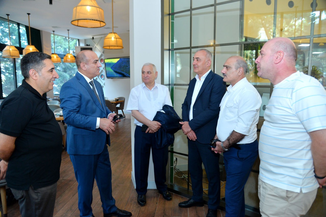 BŞTİ media nümayəndələri ilə görüş keçirdi - FOTOLAR