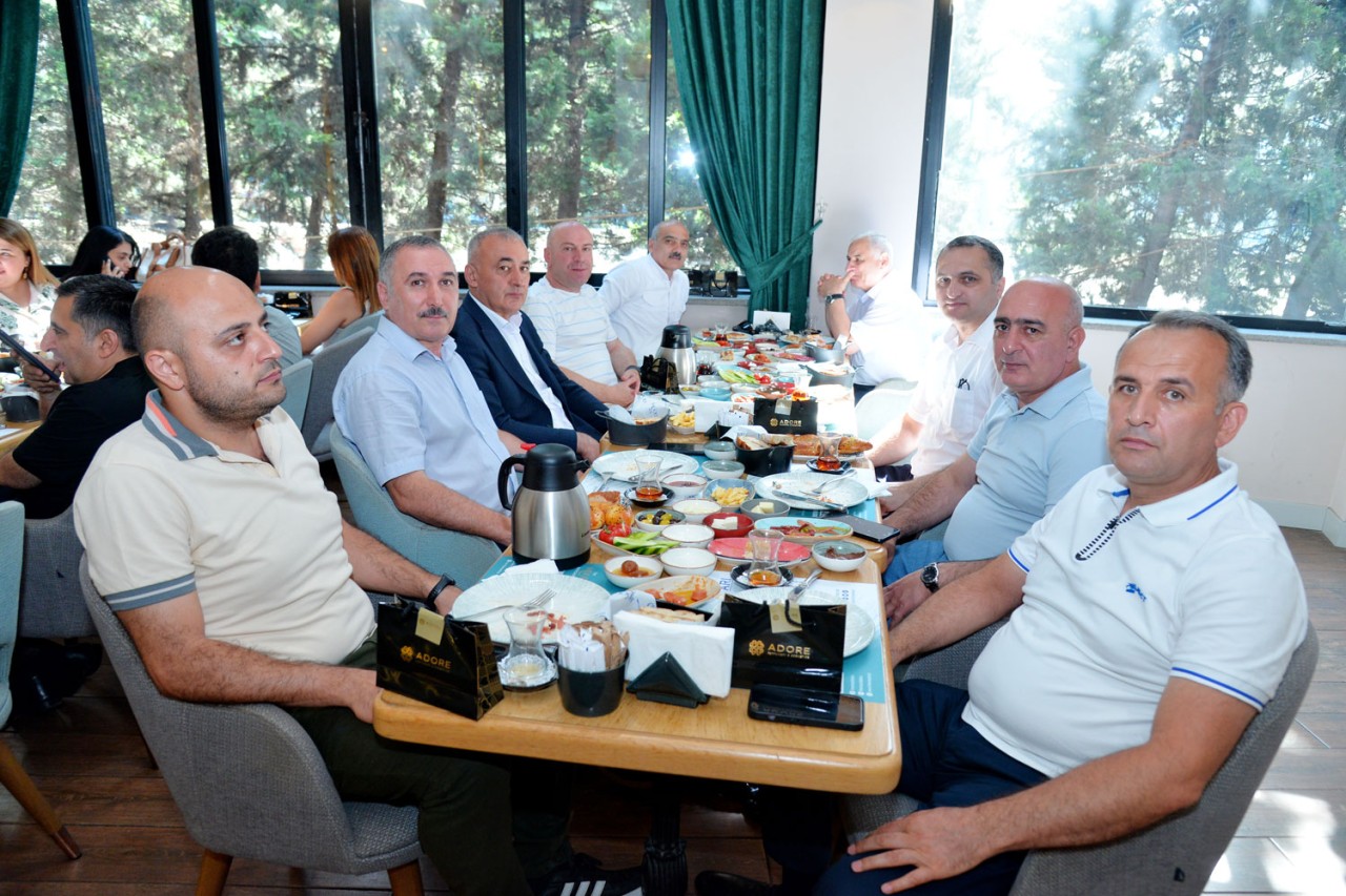 BŞTİ media nümayəndələri ilə görüş keçirdi - FOTOLAR