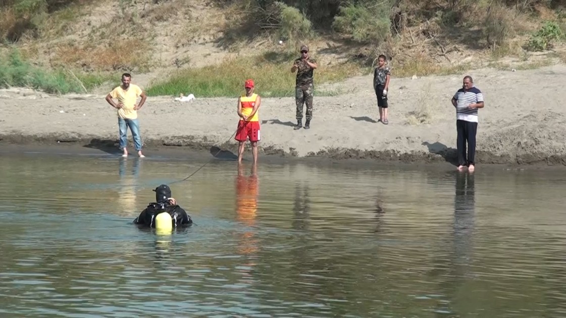 Saatlıda Araz çayında batan yeniyetmənin meyiti tapıldı - YENİLƏNİB (FOTOLAR)