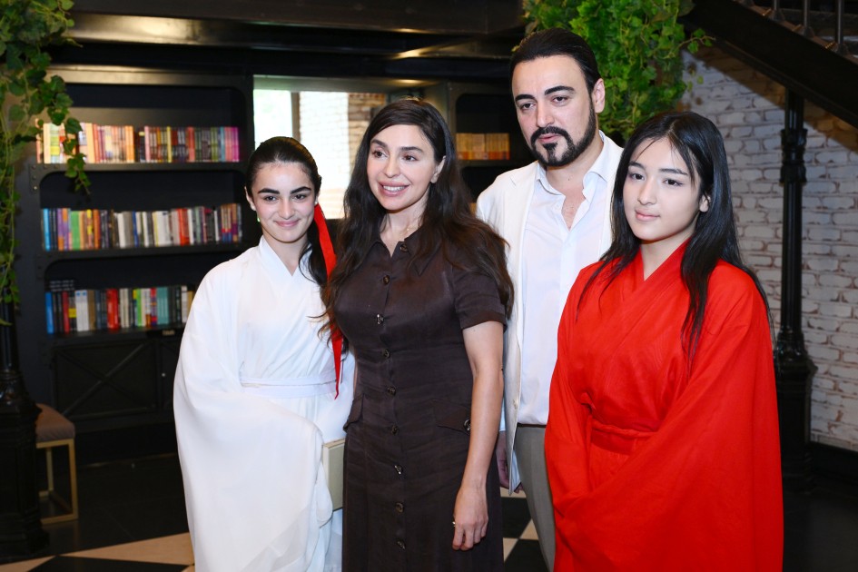 Leyla Əliyeva “Tanımadığımız Konfutsi” adlı gecədə - FOTOLAR
