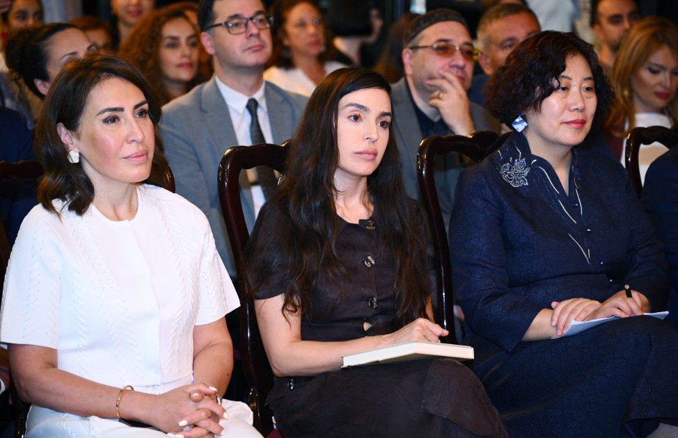 Leyla Əliyeva “Tanımadığımız Konfutsi” adlı gecədə - FOTOLAR