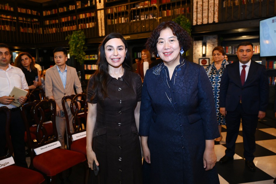 Leyla Əliyeva “Tanımadığımız Konfutsi” adlı gecədə - FOTOLAR