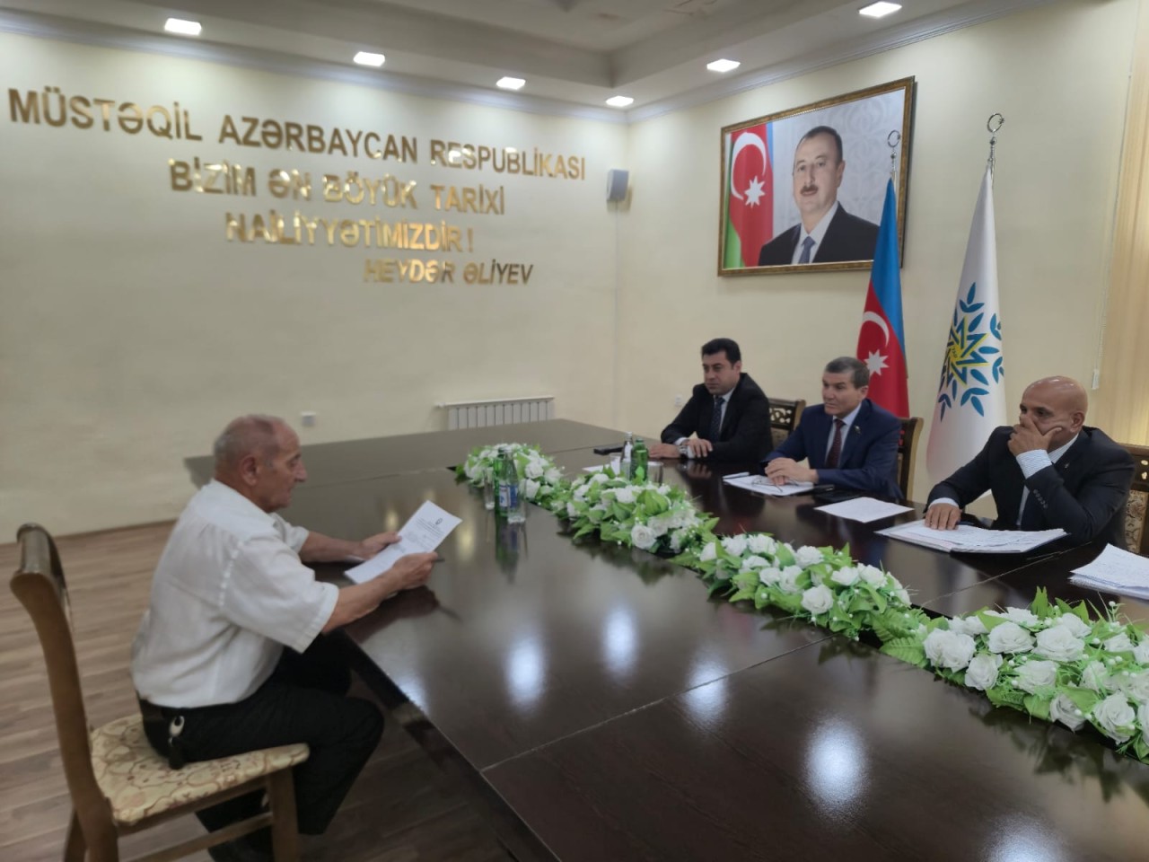 Deputat Bədəl Bədəlovun seçicilərlə növbəti görüşü - FOTOLAR