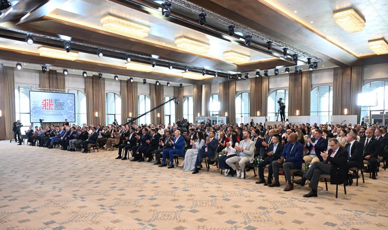 Xankəndidə 3-cü Qlobal Media Forumu keçirilib - VİDEO (YENİLƏNİB)