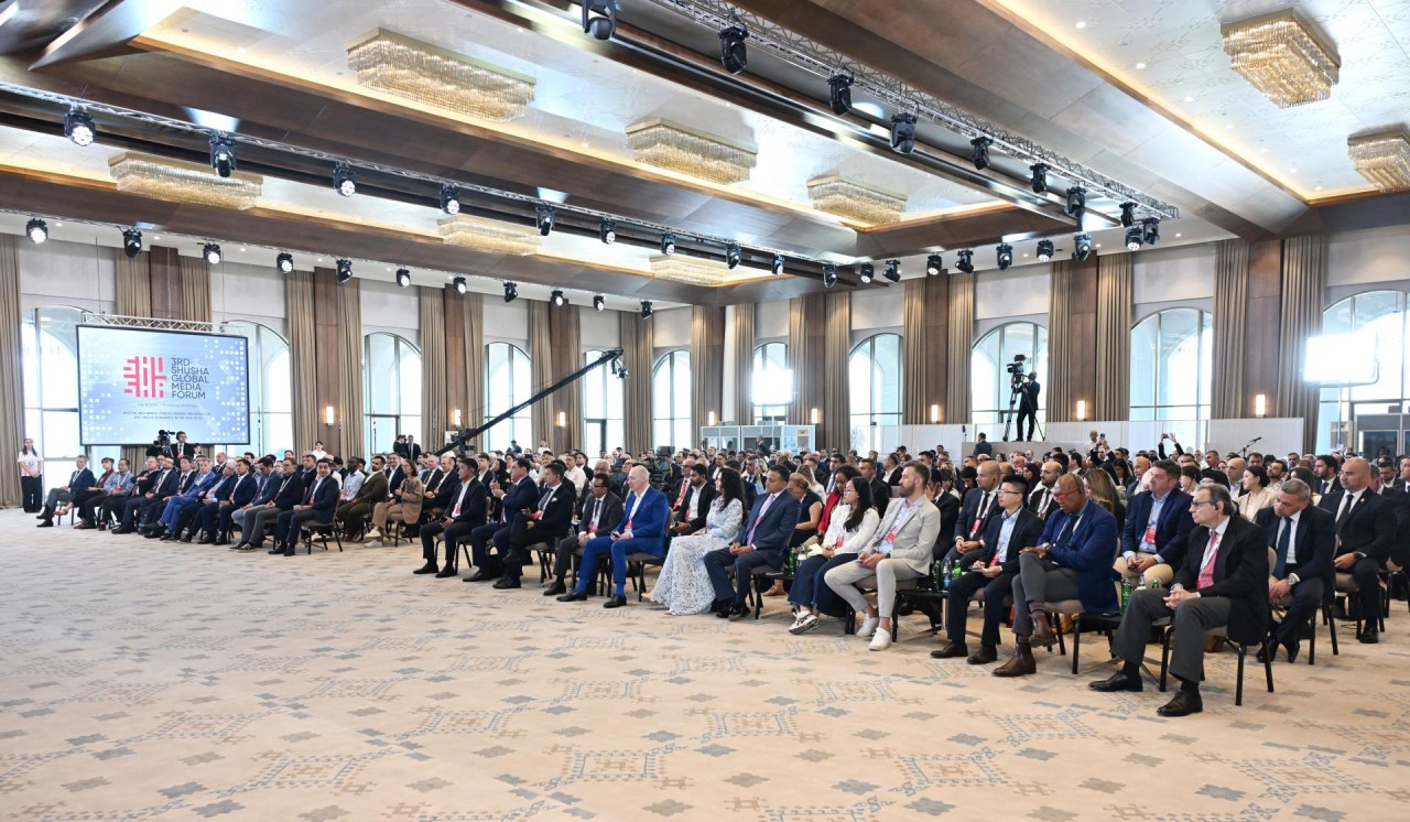 Xankəndidə 3-cü Qlobal Media Forumu keçirilib - VİDEO (YENİLƏNİB)