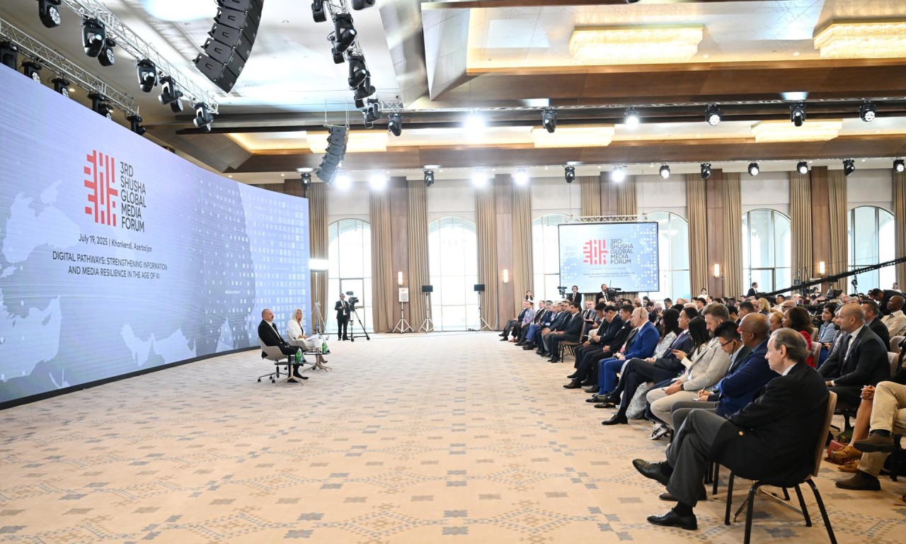 Xankəndidə 3-cü Qlobal Media Forumu keçirilib - VİDEO (YENİLƏNİB)