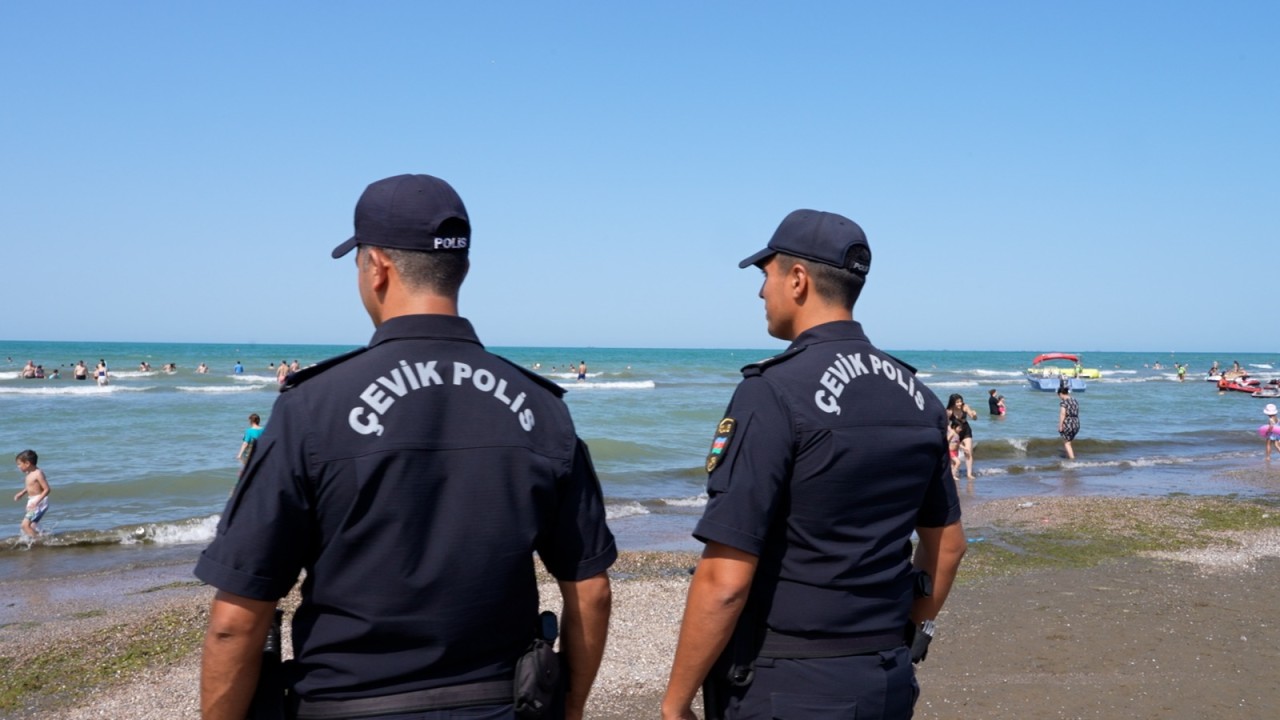 Polis istirahət mərkəzlərində profilaktik tədbirlər həyata keçirir - VİDEO (FOTOLAR)