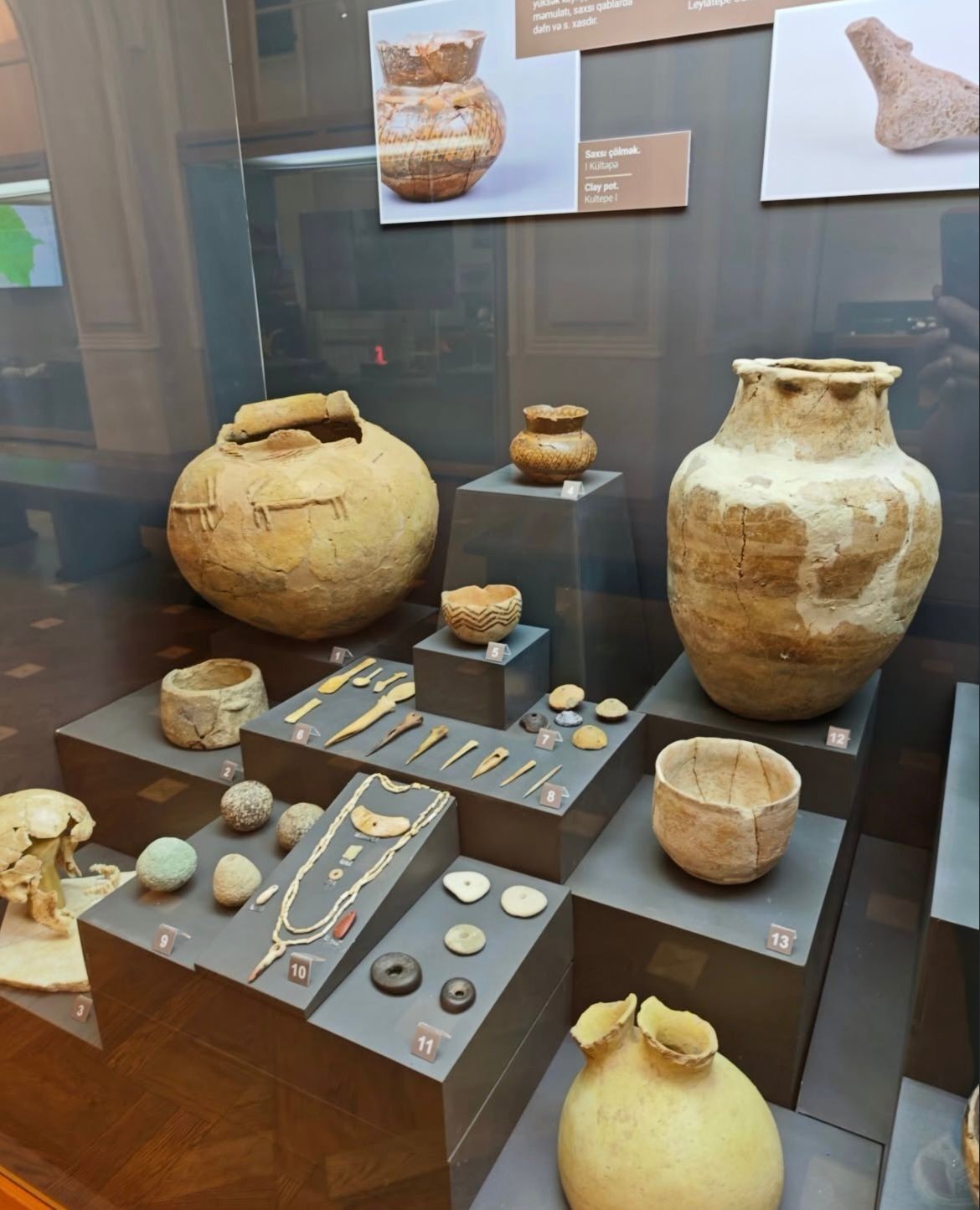 Leyla Əliyeva muzeydə - FOTOLAR