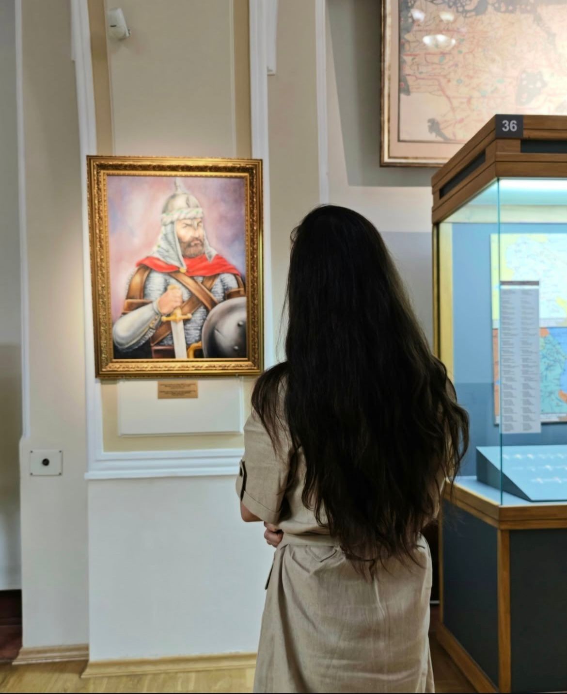 Leyla Əliyeva muzeydə - FOTOLAR