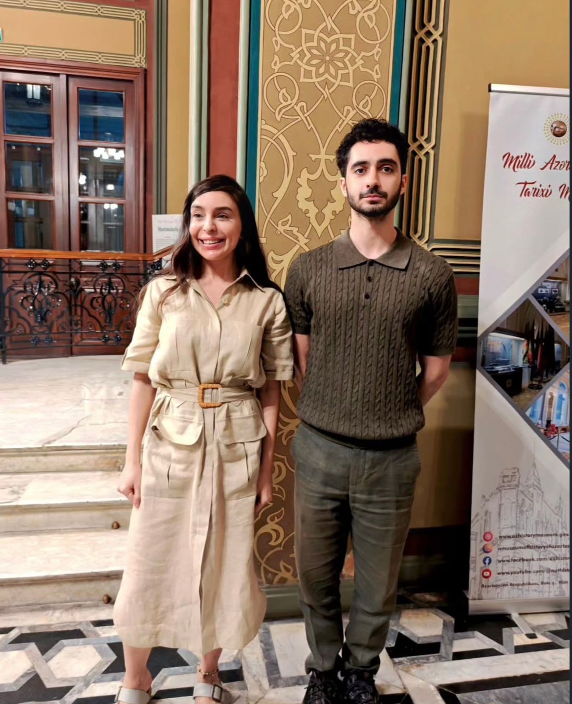 Leyla Əliyeva muzeydə - FOTOLAR