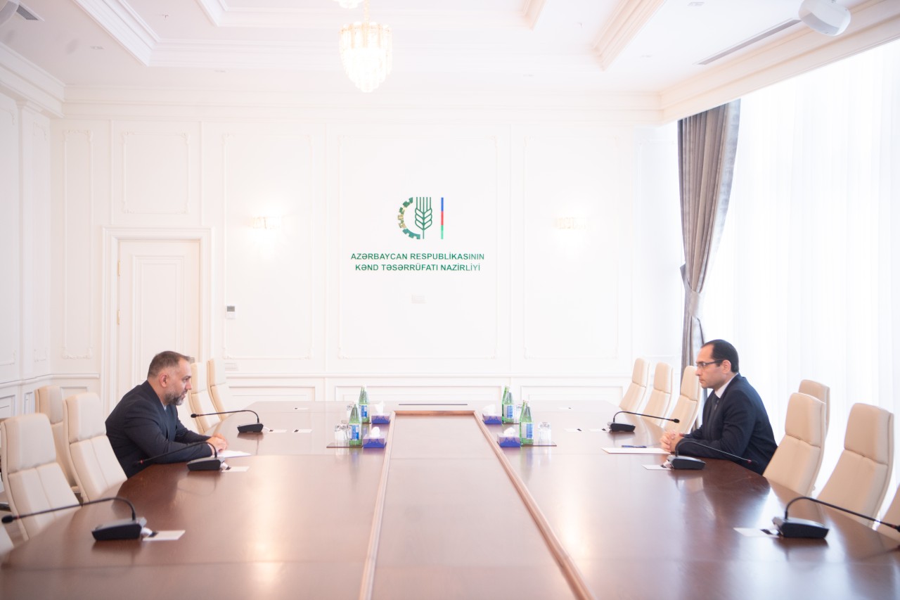 Nazir “Yüksəliş” müsabiqəsinin qalibləri ilə görüşdü - FOTOLAR