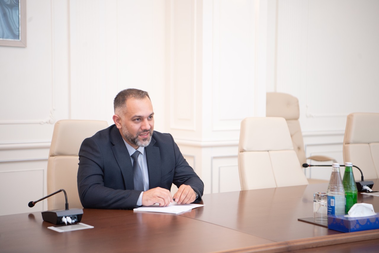 Nazir “Yüksəliş” müsabiqəsinin qalibləri ilə görüşdü - FOTOLAR