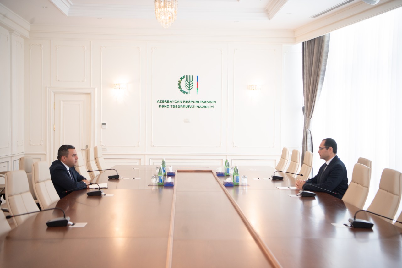 Nazir “Yüksəliş” müsabiqəsinin qalibləri ilə görüşdü - FOTOLAR