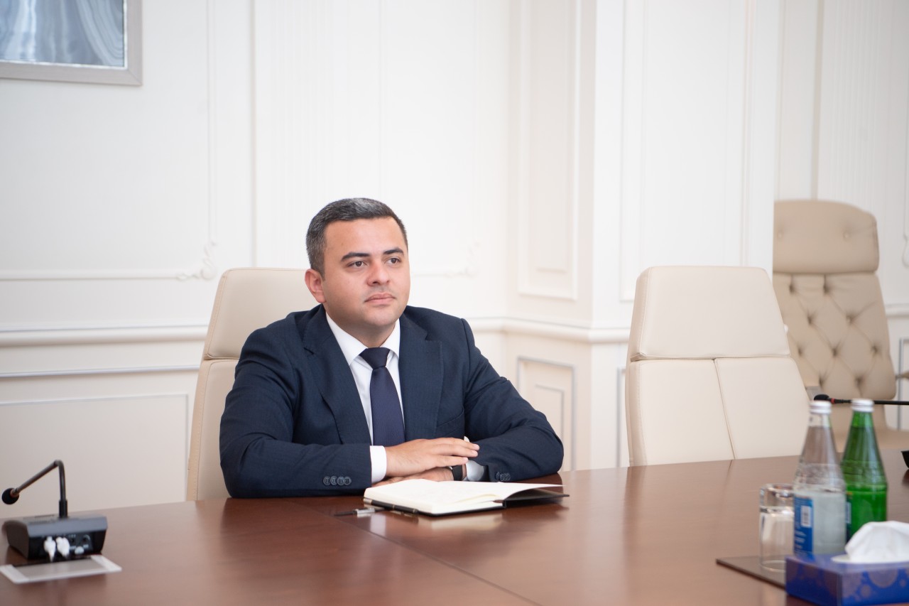 Nazir “Yüksəliş” müsabiqəsinin qalibləri ilə görüşdü - FOTOLAR