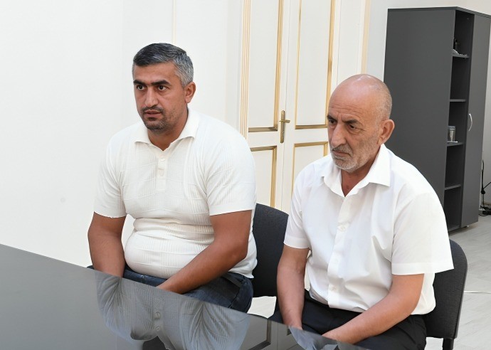 Komitə sədri keçmiş məcburi köçkünlərin müraciətlərini dinlədi - FOTOLAR