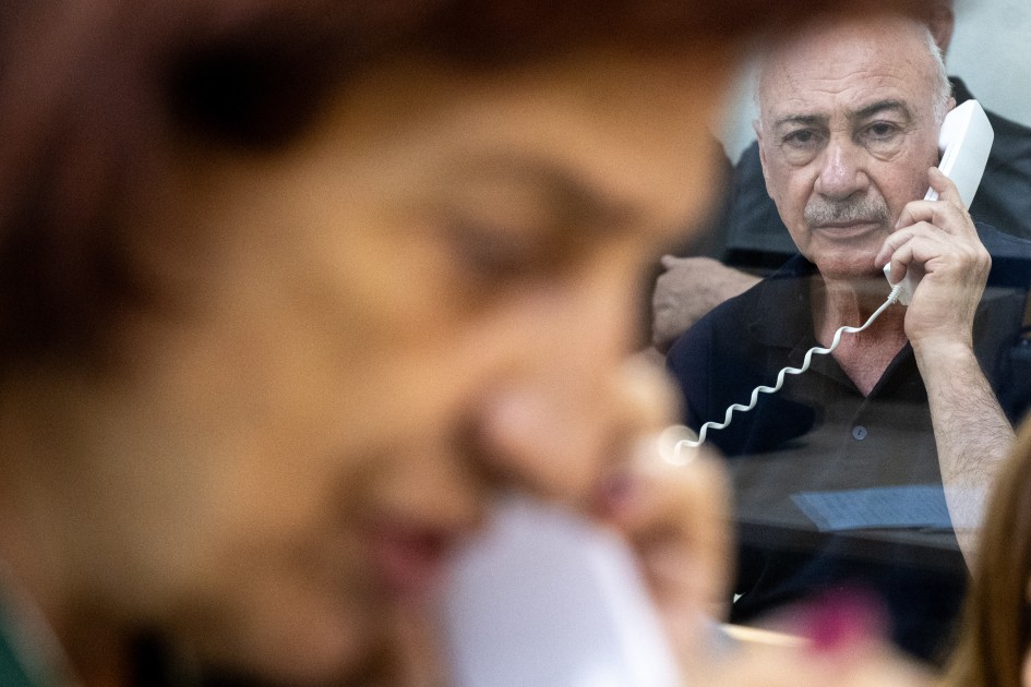 Arayik və digərləri növbəti dəfə zərərçəkmişlərlə üz-üzə - FOTOLAR