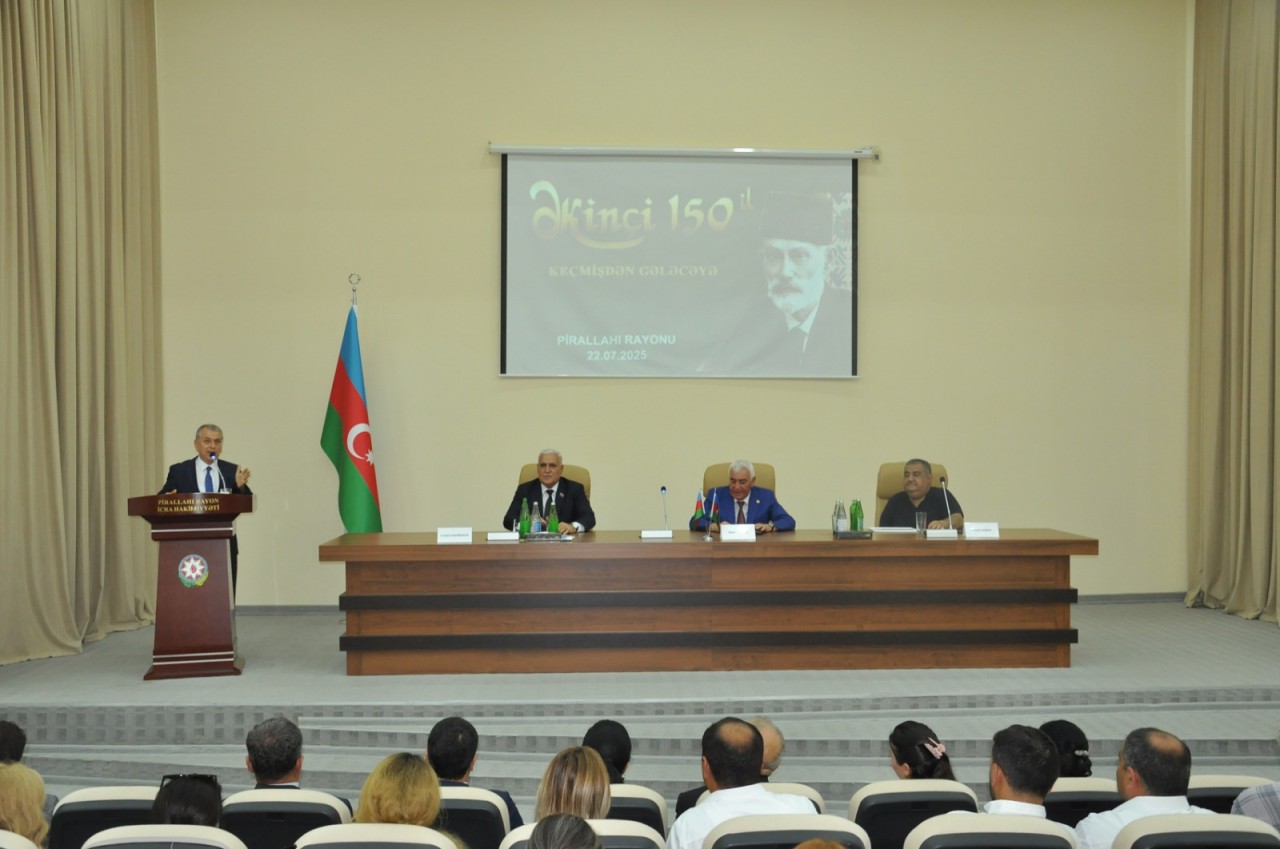 Pirallahı rayonunda “Milli Mətbuat Günü”nə həsr olunmuş konfrans keçirilib - FOTOLAR