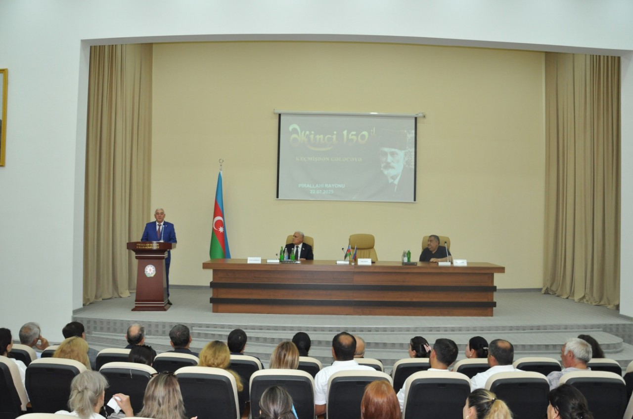 Pirallahı rayonunda “Milli Mətbuat Günü”nə həsr olunmuş konfrans keçirilib - FOTOLAR