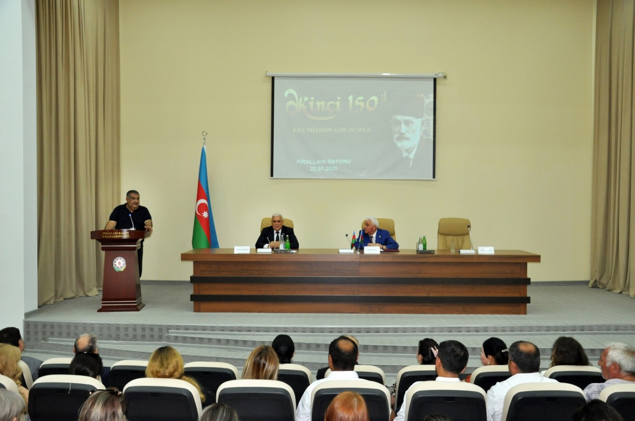 Pirallahı rayonunda “Milli Mətbuat Günü”nə həsr olunmuş konfrans keçirilib - FOTOLAR