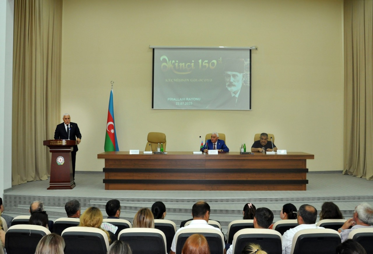 Pirallahı rayonunda “Milli Mətbuat Günü”nə həsr olunmuş konfrans keçirilib - FOTOLAR