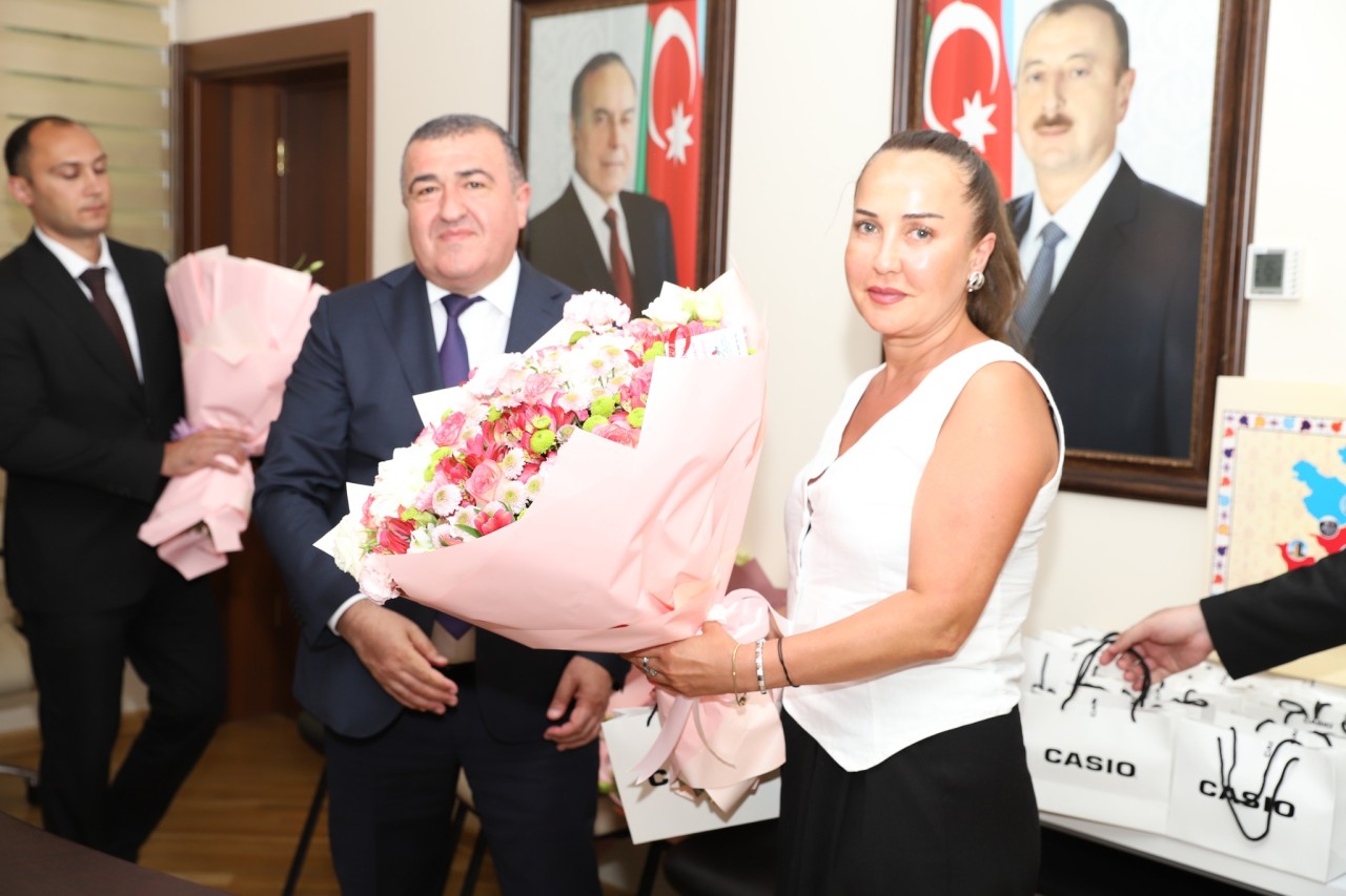 Xətai RİH jurnalistləri mükafatlandırdı - FOTOLAR