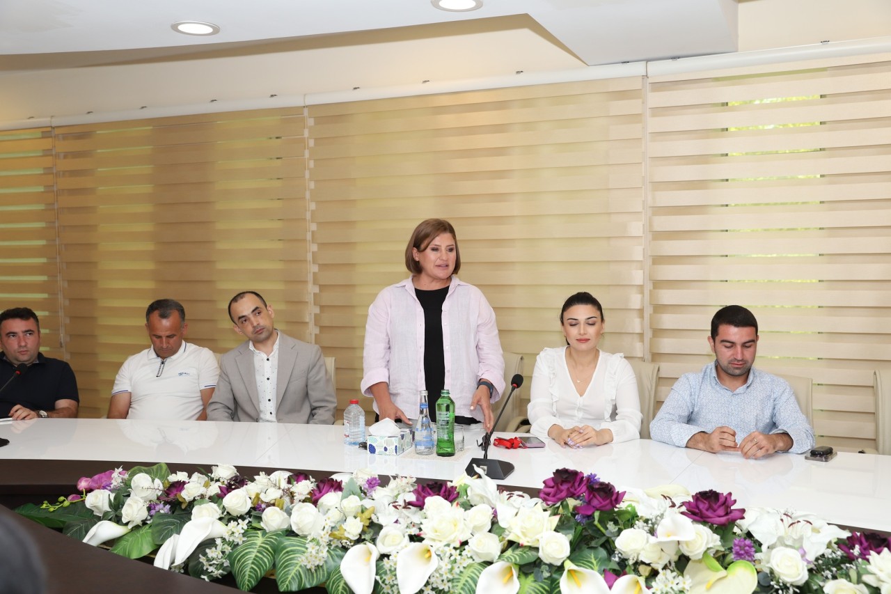 Xətai RİH jurnalistləri mükafatlandırdı - FOTOLAR