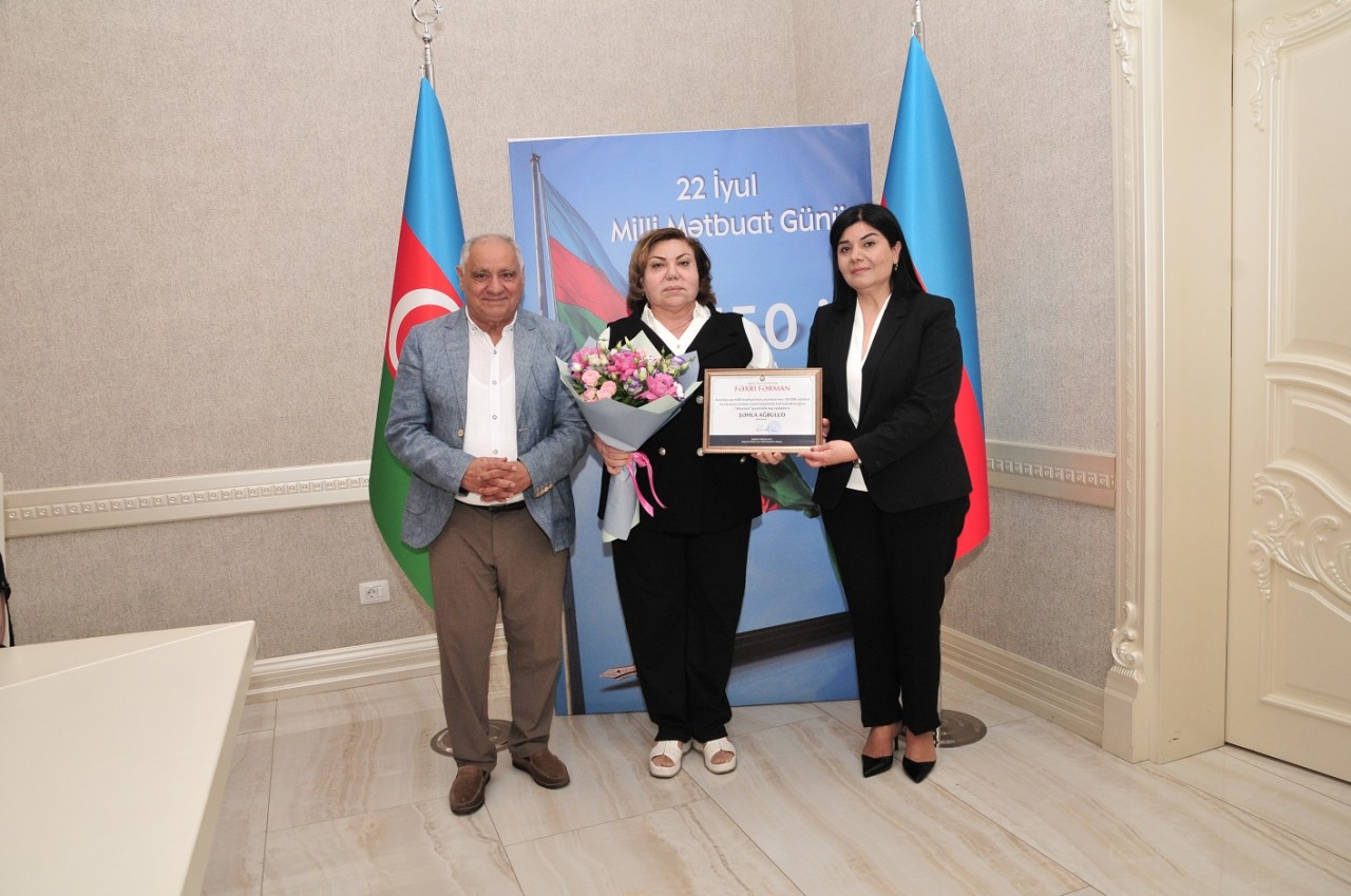 Abşeronda Milli Mətbuatın 150 illiyi qeyd olunub - FOTOLAR