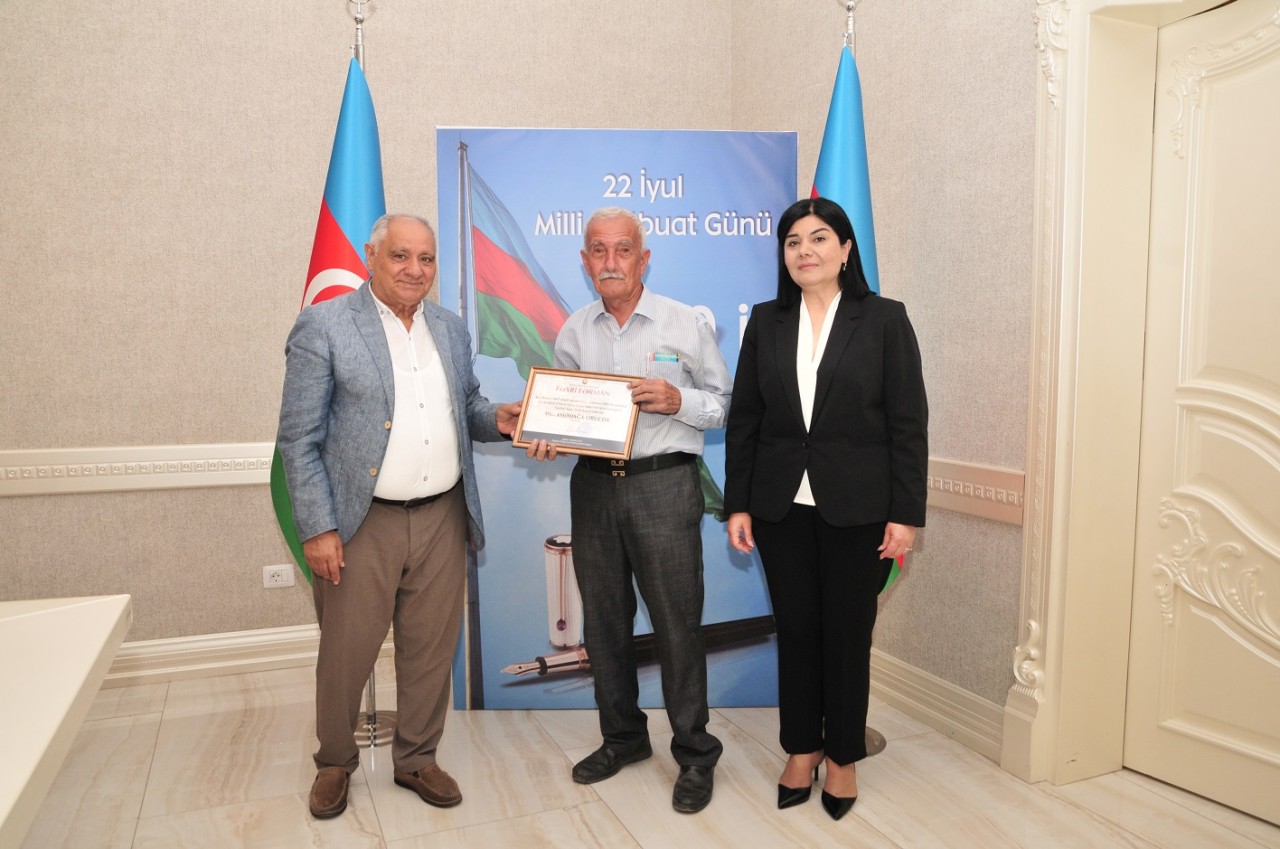 Abşeronda Milli Mətbuatın 150 illiyi qeyd olunub - FOTOLAR