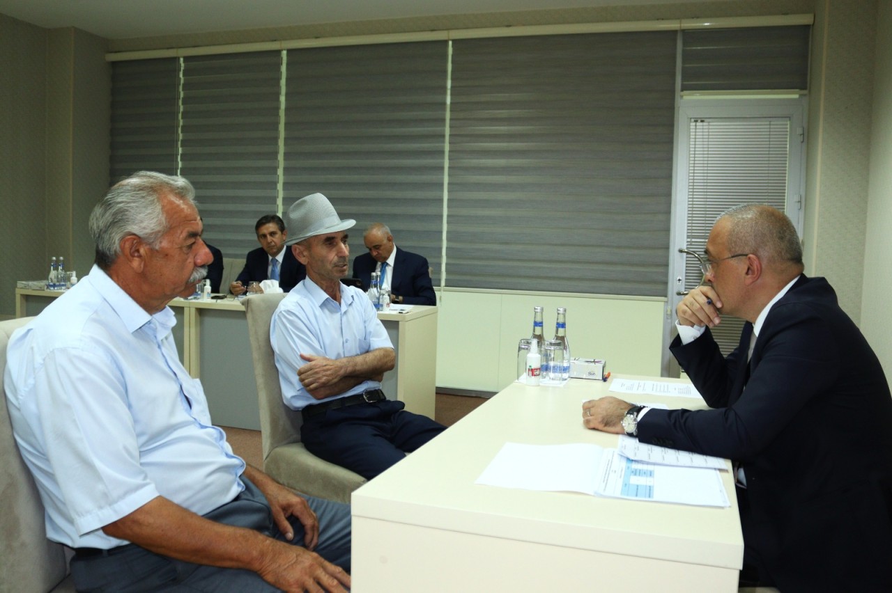 Agentlik sədri Beyləqanda vətəndaşlarla görüşüb - FOTOLAR