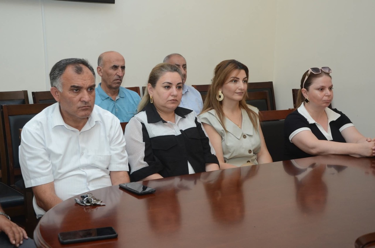 Qubadlı icra hakimiyyətində Milli Mətbuatın 150 illiyi qeyd olundu - FOTOLAR