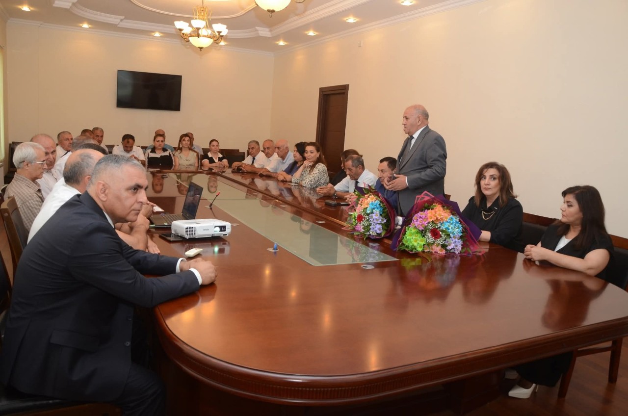 Qubadlı icra hakimiyyətində Milli Mətbuatın 150 illiyi qeyd olundu - FOTOLAR