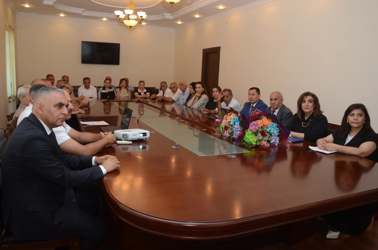 Qubadlı icra hakimiyyətində Milli Mətbuatın 150 illiyi qeyd olundu - FOTOLAR