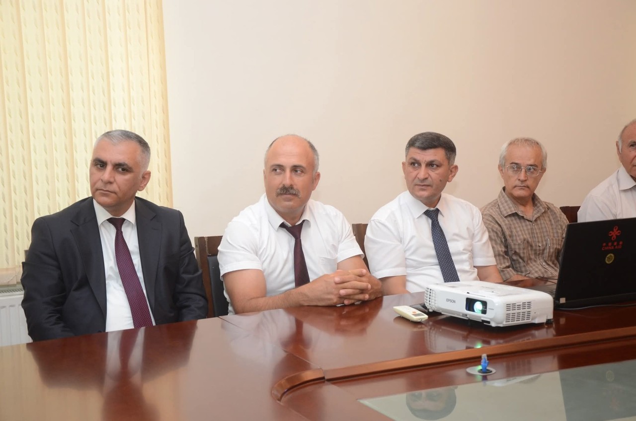 Qubadlı icra hakimiyyətində Milli Mətbuatın 150 illiyi qeyd olundu - FOTOLAR