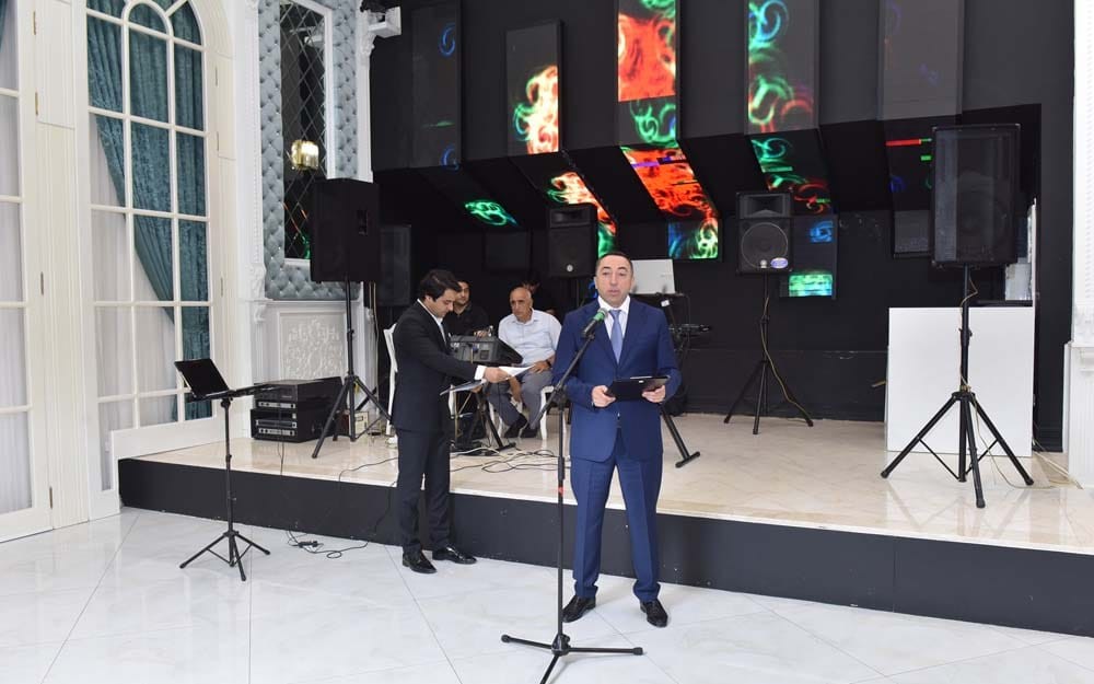 Sumqayıtda Milli Mətbuatın 150 illik yubileyi münasibətilə tədbir keçirilib - FOTOLAR