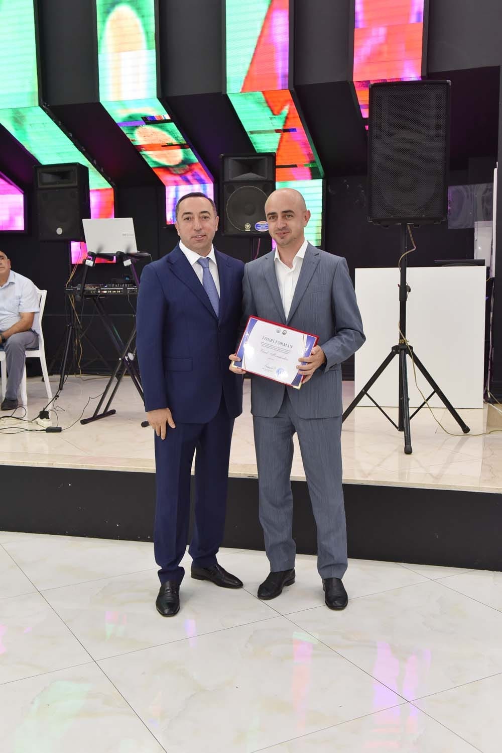 Sumqayıtda Milli Mətbuatın 150 illik yubileyi münasibətilə tədbir keçirilib - FOTOLAR