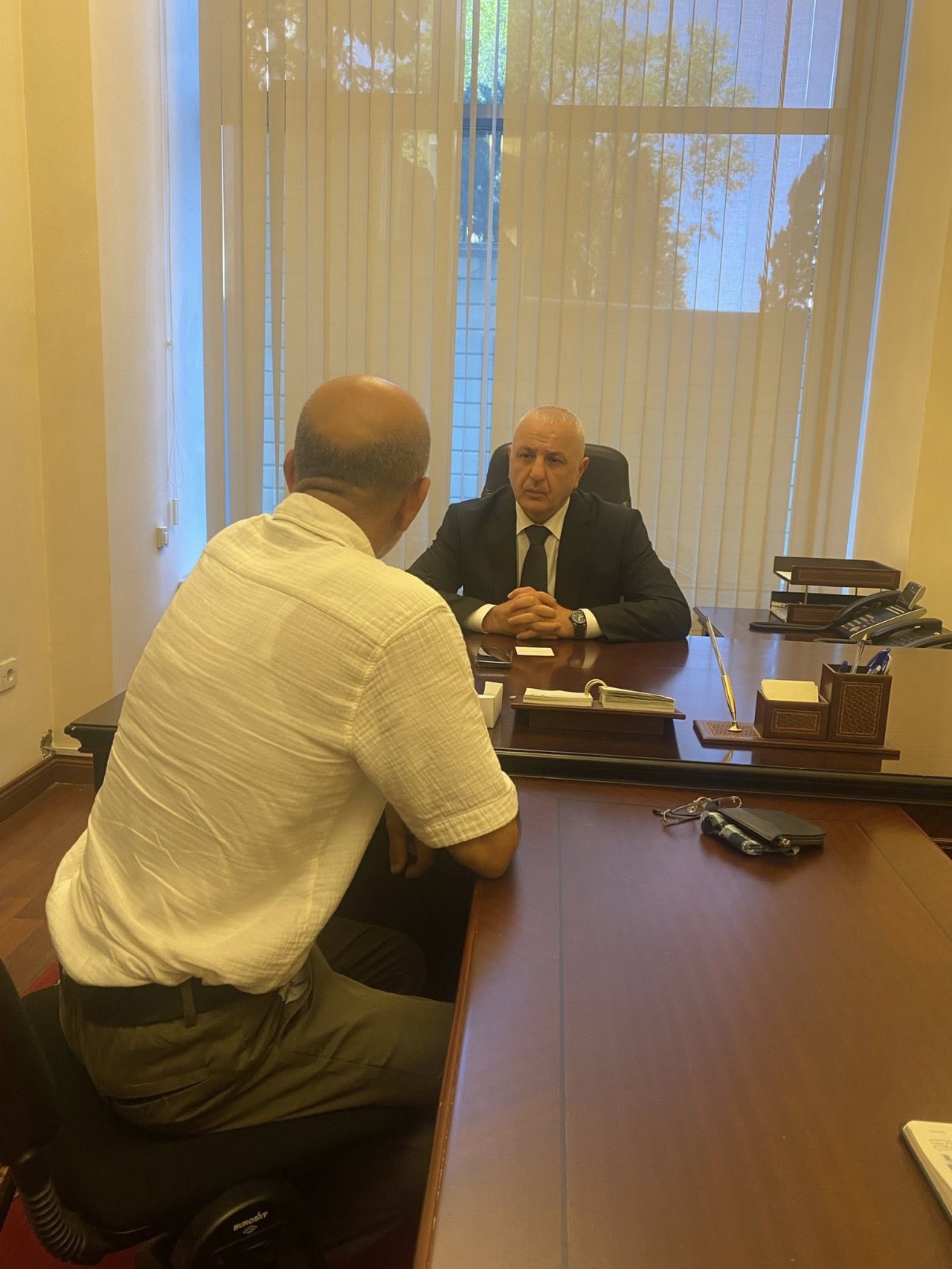 Ülvi Quliyev növbəti vətəndaş qəbulu keçirdi - FOTOLAR